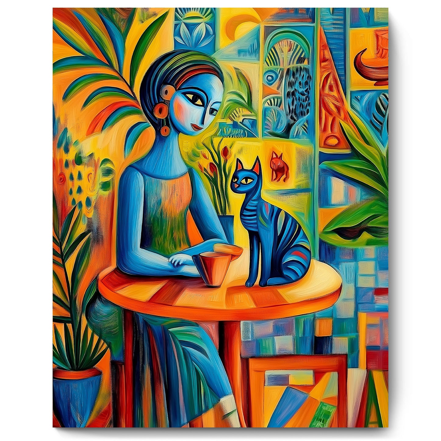 Tablou Canvsas pe sasiu de lemn, 40x50cm