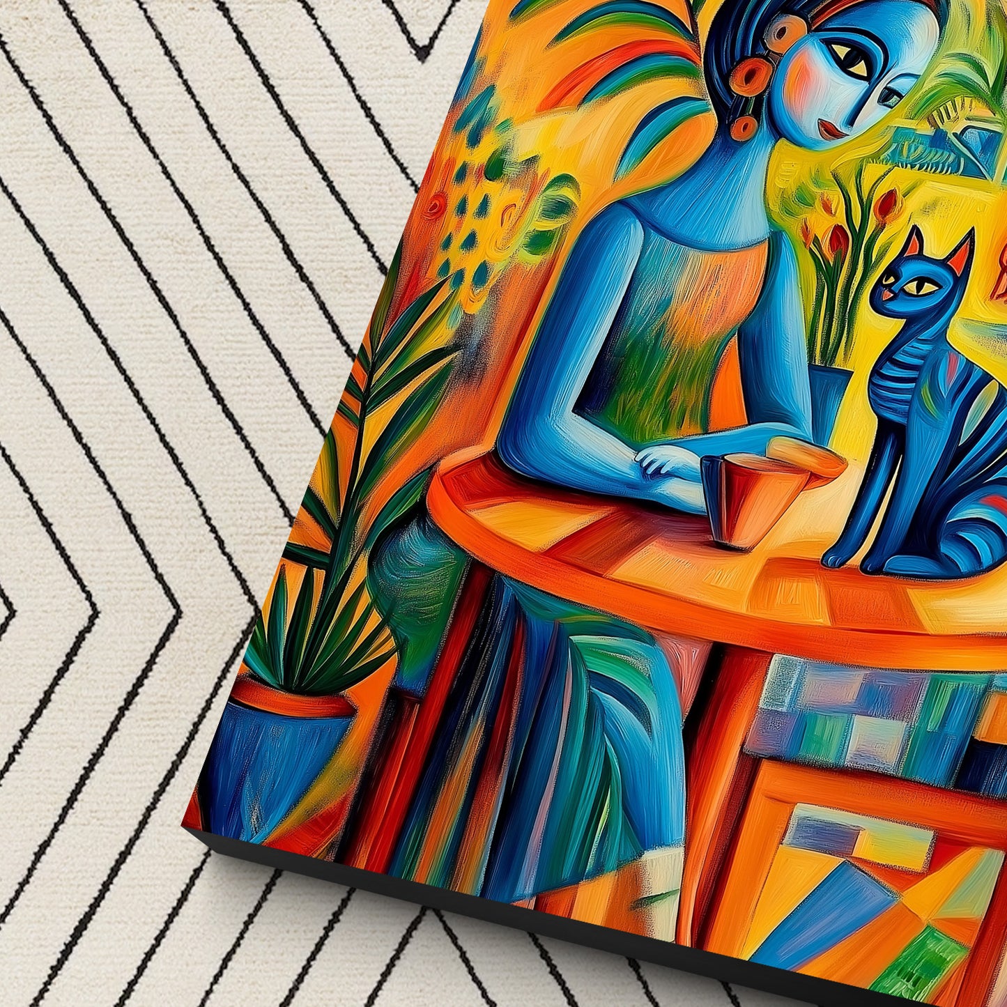 Tablou Canvsas pe sasiu de lemn, 40x50cm
