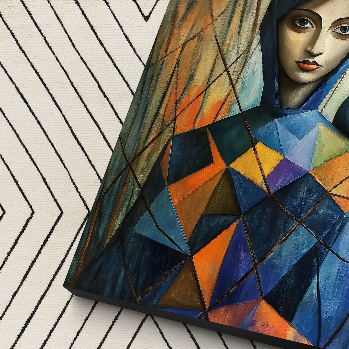 Tablou imprimat pe panza intinsa pe sasiu de lemn, 40x50cm
