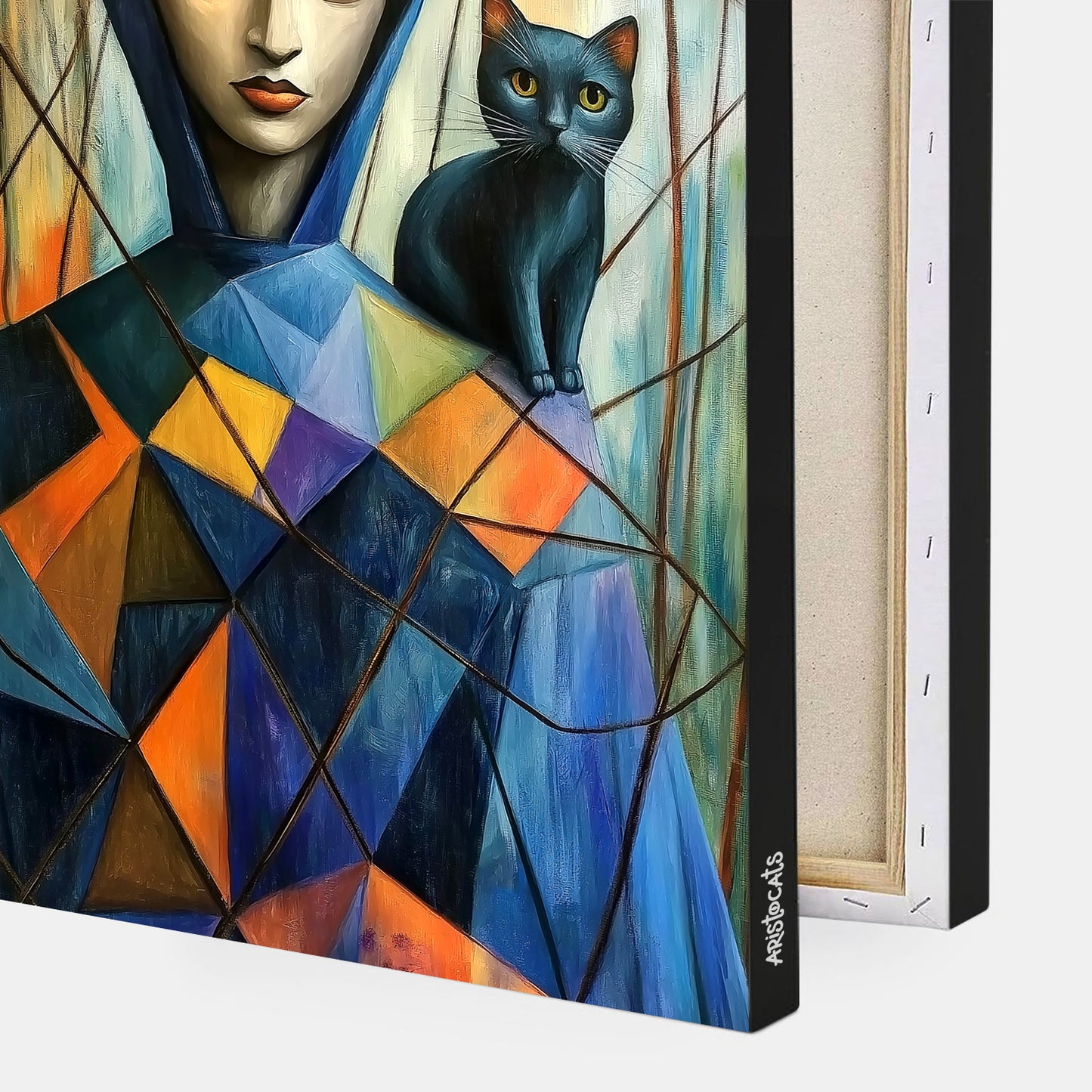 Tablou imprimat pe panza intinsa pe sasiu de lemn, 40x50cm