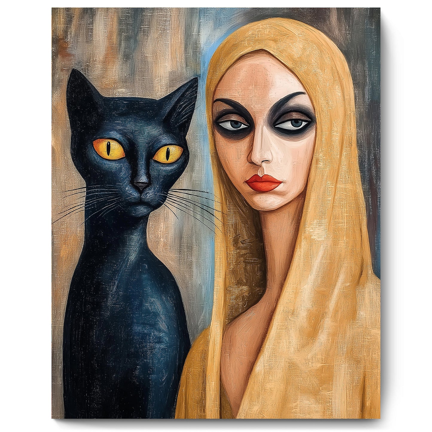 Tablou imprimat pe panza intinsa pe sasiu de lemn, 40x50 cm