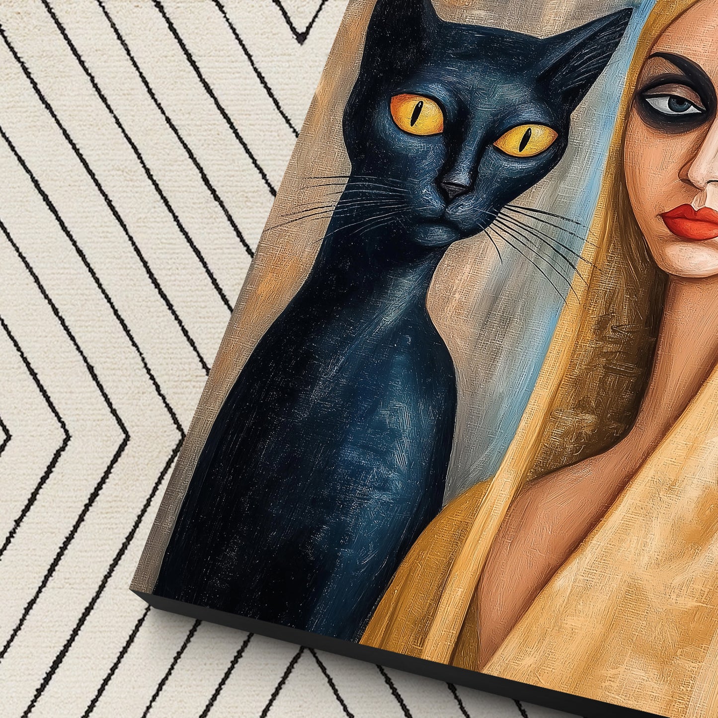 Tablou imprimat pe panza intinsa pe sasiu de lemn, 40x50 cm