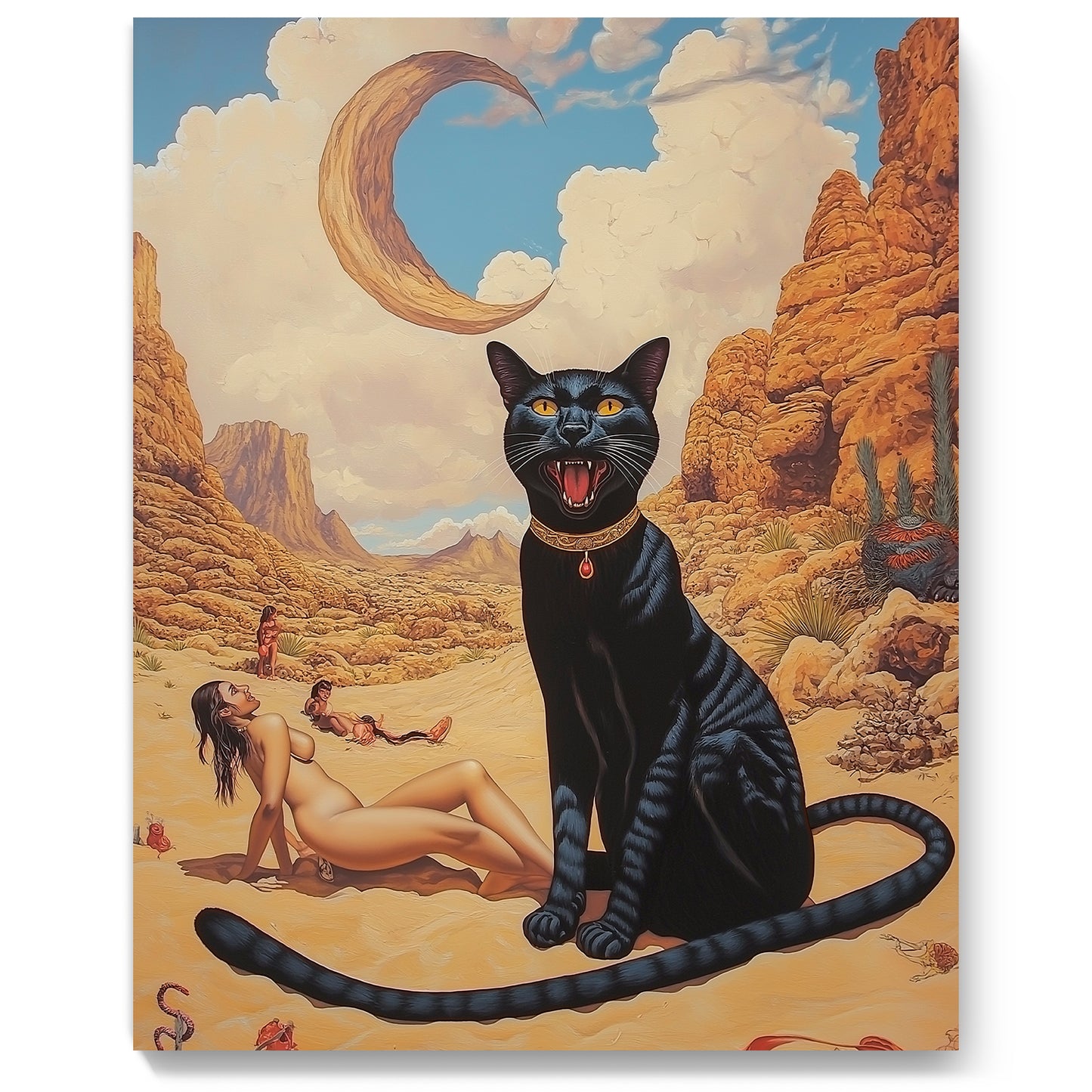 Tablou imprimat pe panza intinsa pe sasiu de lemn, 40x50 cm