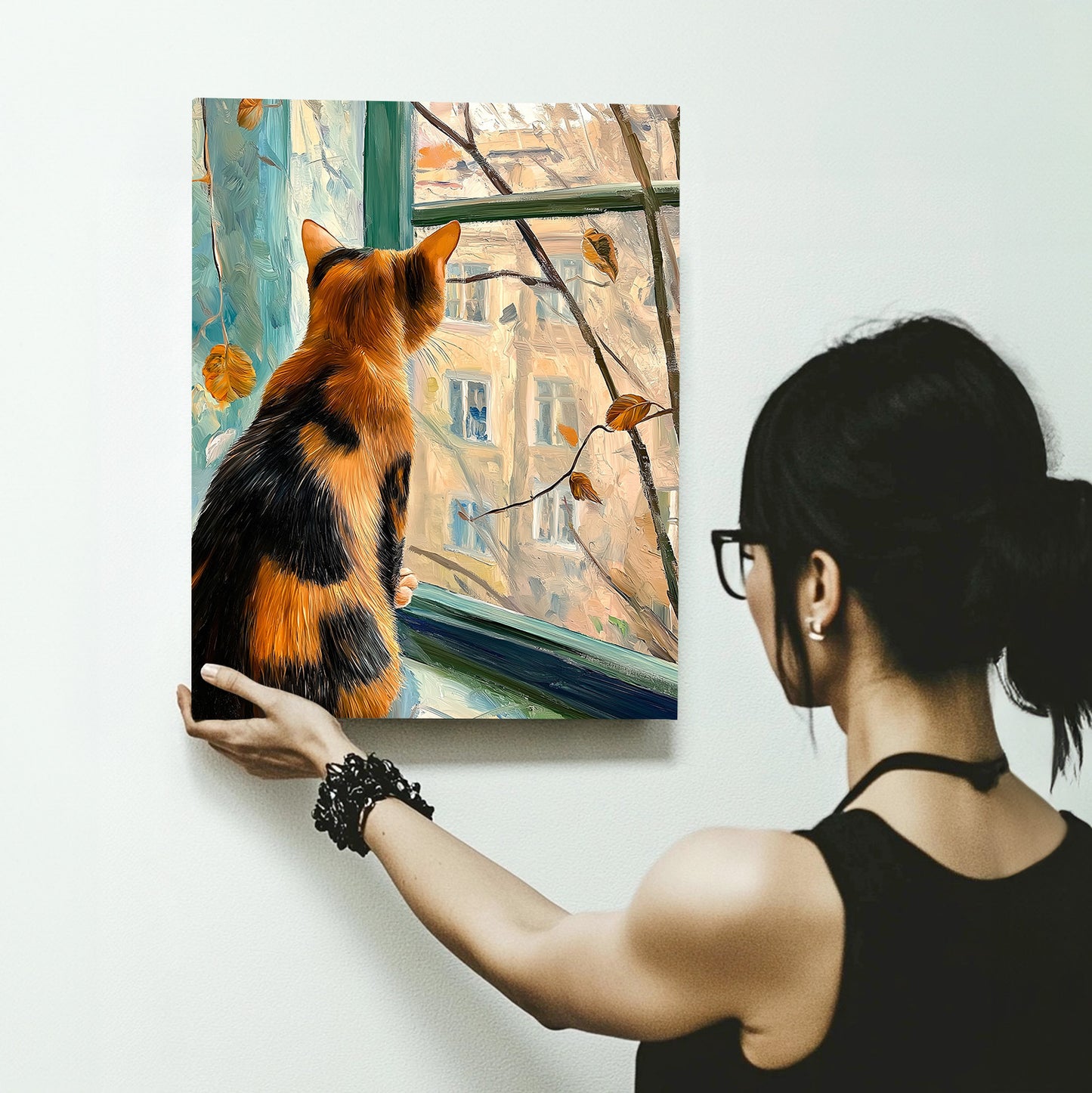 Tablou imprimat pe panza intinsa pe sasiu de lemn, 40x50cm
